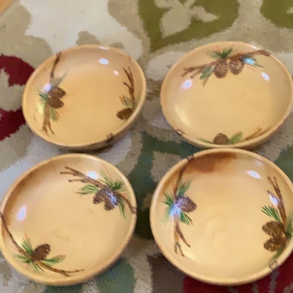 Vintage Hardwood bowls made in Vermont